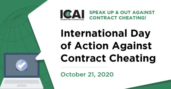 2020 International Day of Action Against Contract Cheating